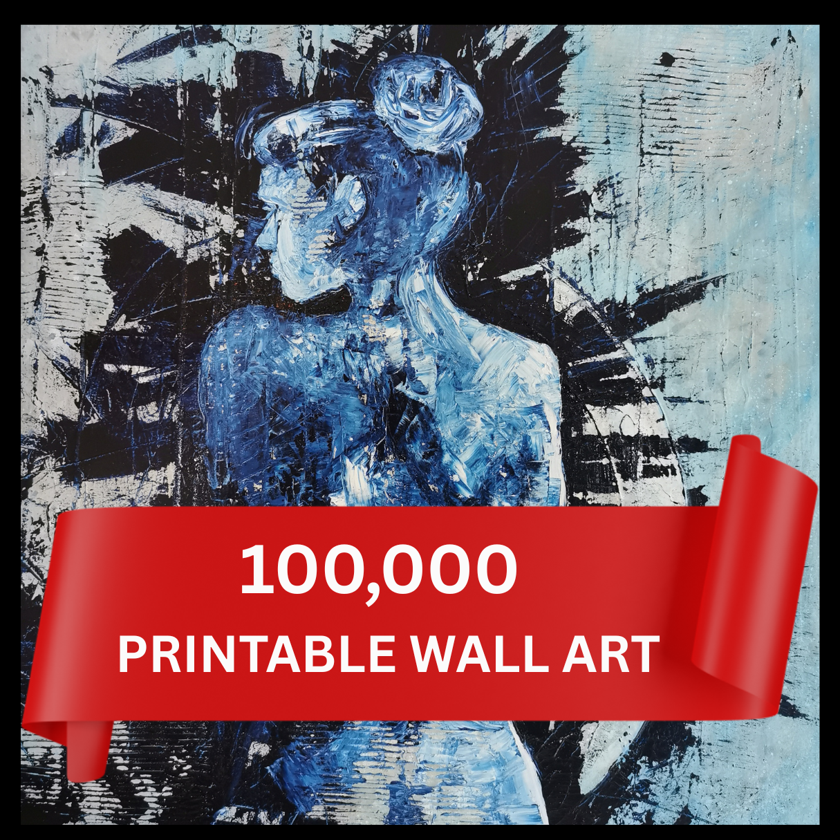 100,000 Wall Art